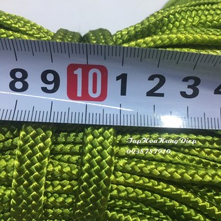 Dây Dù Dẹp Bản 0,8cm - 1cm , Dây bóng loại tốt.