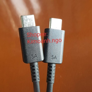 Cáp Sạc Nhanh 45W [5A] Samsung 2 Đầu Type-C [C - C].