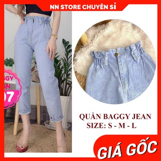 QUẦN BAGGY JEAN LƯNG THUN CỰC CHẤT (BJK107) ⚡100% ẢNH THẬT⚡ NN CHUYÊN SỈ - NN STORE