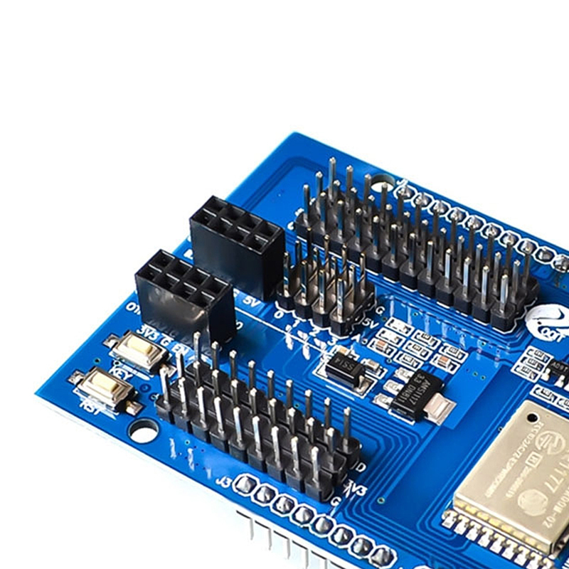 【Ready Stock】 ESP8266 Web Sever Serial WiFi Shield Board Module With ESP-wroom-02 For Arduino UNO R3 2560 【queen2019】