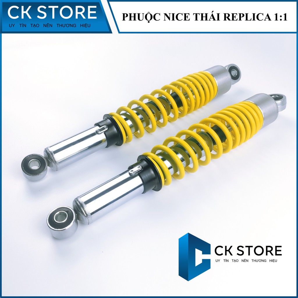 Phuộc Ohlins Không Bình Dầu 280mm - Tăng Chỉnh Thật , Gắn các dòng xe Dream lùn, Wave nhỏ, Sirius | CK18 - CKSTORE.VN