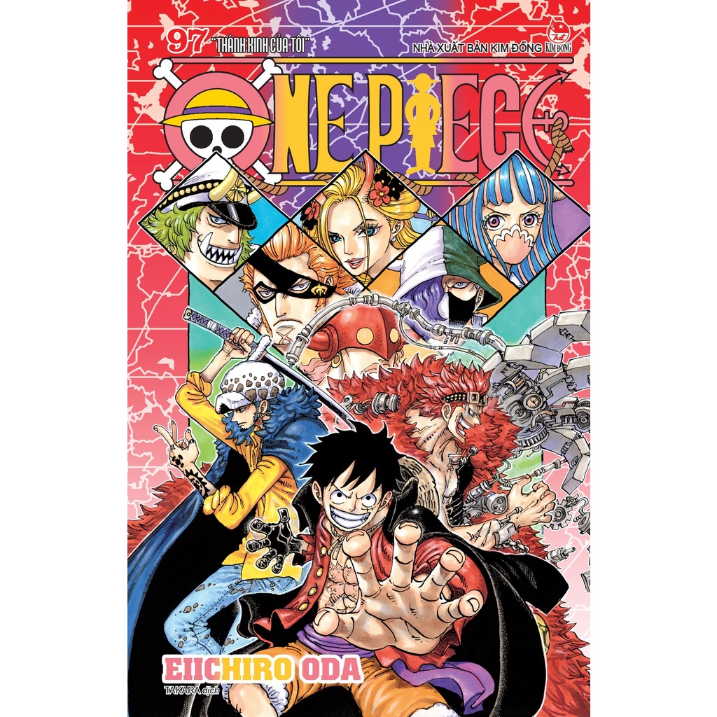 Sách One Piece - Tập 97 (Phiên Bản Bìa Gập)