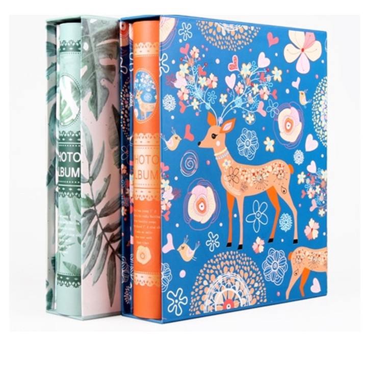 Album ảnh 10x15 đựng 200 tấm có hộp bìa chống thấm nước giữ ảnh cho con, gia đình, tình yêu, ảnh cưới tại Tú Vy Studio
