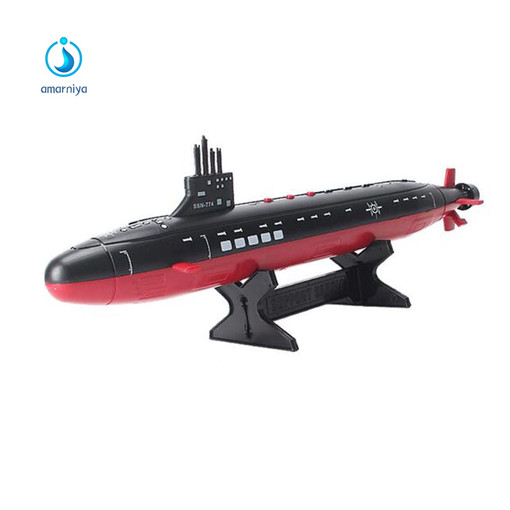 Mô hình tàu ngầm và ngư lôi có đèn và nhạc giáo dục sớm cho bé