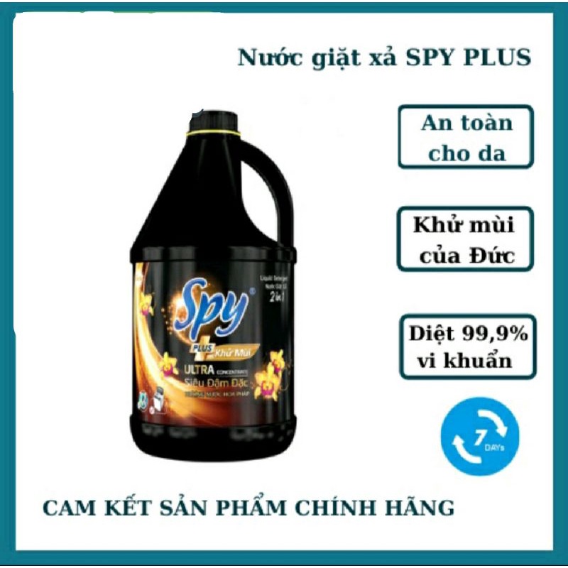 Nước giặt xả SPY PLUS 3,6KG - 4,6KG