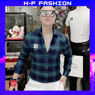 Áo sơ mi nam dài tay thời trang Hpfahion, áo sơ mi nam vải kate lụa co giãn mềm mịn, form cực chuẩn - TCSASMDT14