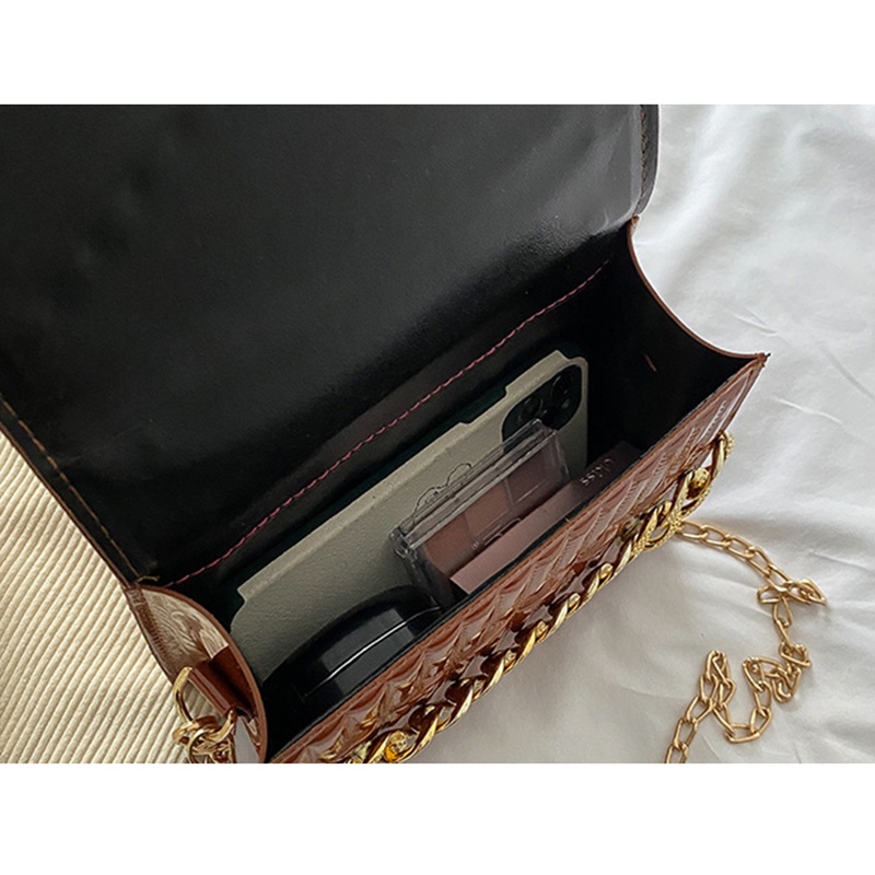 Túi Đeo Chéo Hình Thoi Thiết Kế Đơn Giản Thời Trang Cho Nữ