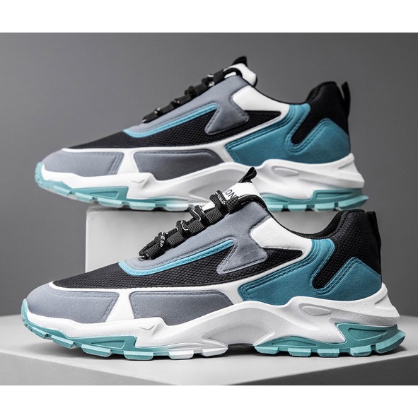 Giày Thể Thao  RT Sneakers-Trẻ Trung G0100 Đế Màu kết hợp tăng chiều cao