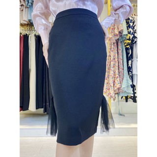 Chân váy bút chì phối ren BY AUGUST DESIGN