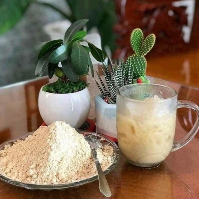 Mầm đậu nành nguyên xơ nguyên chất 100% 500gr - tăng vòng 1, đẹp da, cân bằng nội tiết, tăng cường sinh lý | Bột Natural