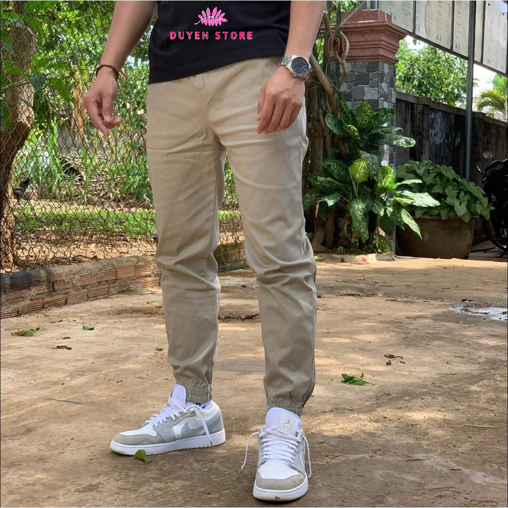 QUẦN JOGGER NAM KAKI CO GIÃN CAO CẤP HÀNG XUẤT KHẨU LOẠI 1