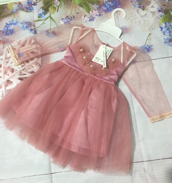 Đầm công chúa quảng châu cho bé giá cực rẻ