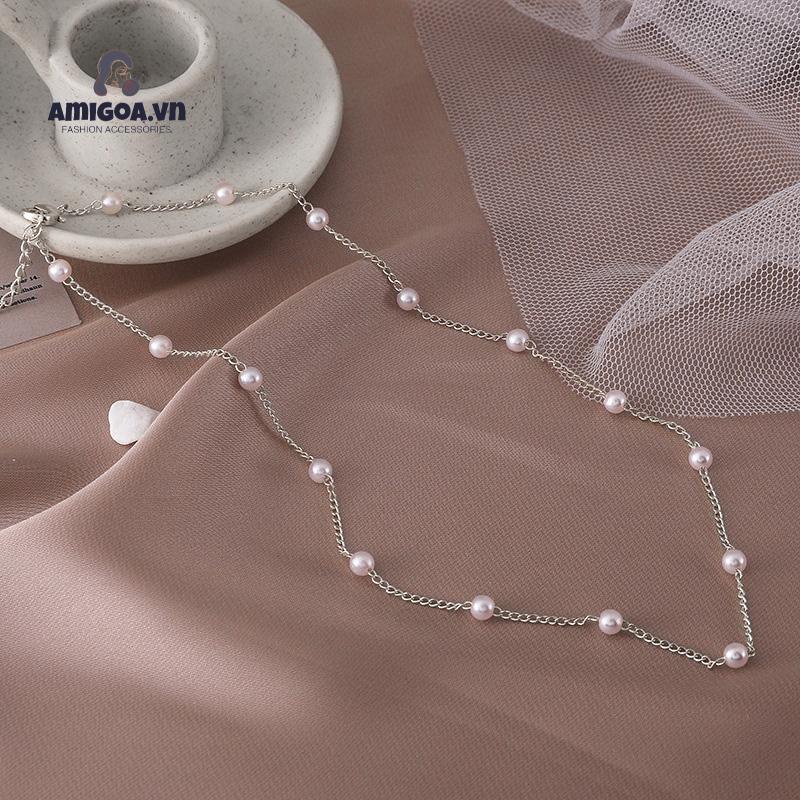 ✨✨Vòng Cổ Đính Ngọc Trai Giả Xinh Xắn Dành Cho Nữ