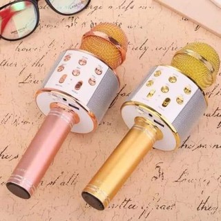 Micro Bluetooth không dây WS-858 hát karaoke