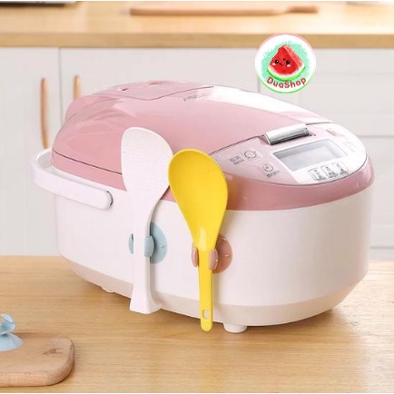 Móc Hít Chân Không Treo Muôi Xới Cơm/ Muỗng/ Đũa Cả ... Thông Minh Tiện Dụng DUASHOP
