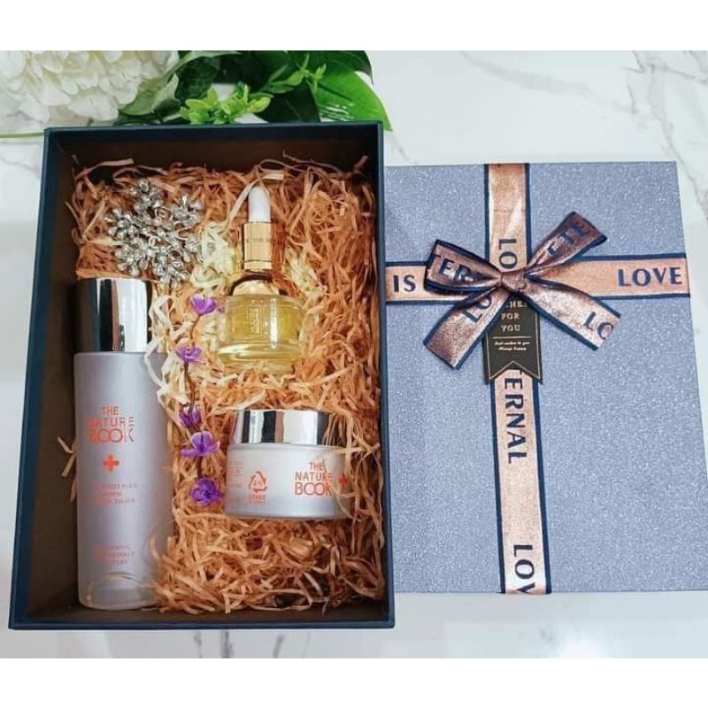 Kem dưỡng trắng hồng tái tạo da vita white plus double capsule cream The Naturle Book, kem dưỡng ẩm trắng da chính hãng