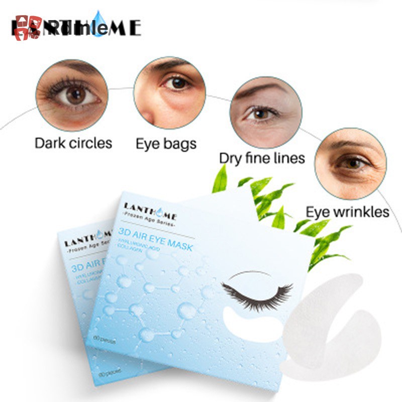 [COD]# RDMLE 60 Pcs Eye Mask Firming Remove Dark Circles Wrinkle Brightening Moisturizing Skin Care