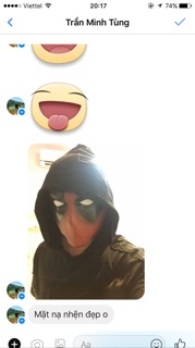 Mặt nạ deadpool cool ngầu