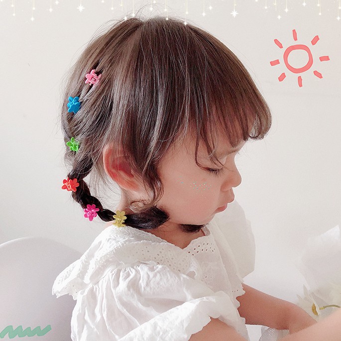 Bộ 40 kẹp tóc kiểu dáng Hàn dành cho bé gái