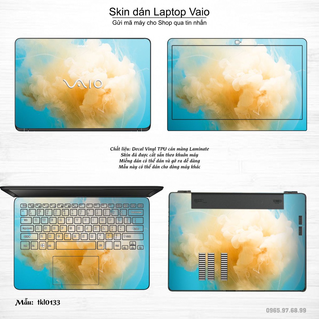 Skin dán Laptop Sony Vaio in hình thiết kế _nhiều mẫu 3 (inbox mã máy cho Shop)