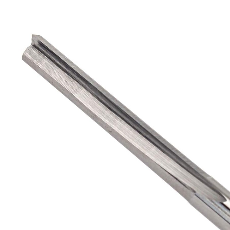 Bộ 10 Cái Trục Đường Kính 3.175mm 3.175mm Mũi Khoan Cắt 2 Rãnh Thẳng Bằng Thép Vonfram 22mm Chuyên Dụng