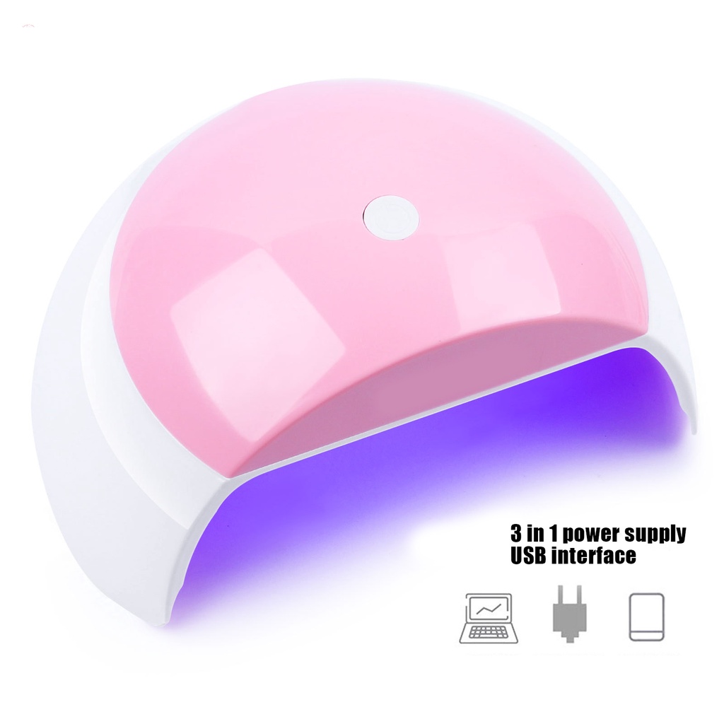 Đèn UV 48W Làm Khô Móng Tay 15cm*11.5cm*8.5cm Bền Bỉ Dễ Sử Dụng