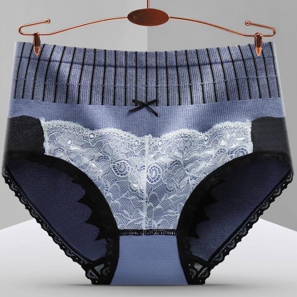 Quần lót nữ cotton gen bụng 🌸GEN BỤNG🌸 cạp cao sexy cotton len cao cấp | BigBuy360 - bigbuy360.vn