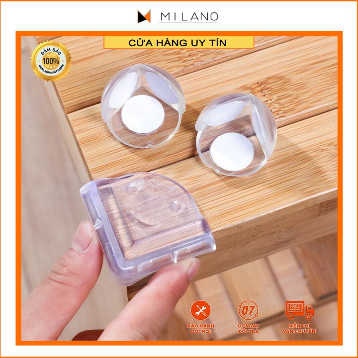 Miếng bịt góc bàn, bọc cạnh bàn silicon