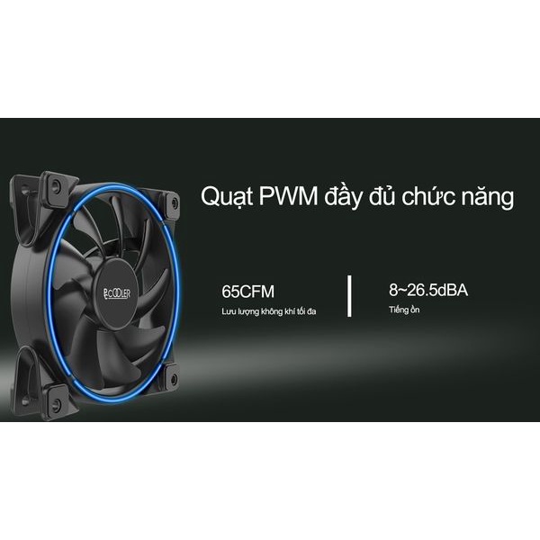 Tản Nhiệt Khí cho CPU PC Cooler GI-X6B V2, new, chính hãng, bh 12 tháng
