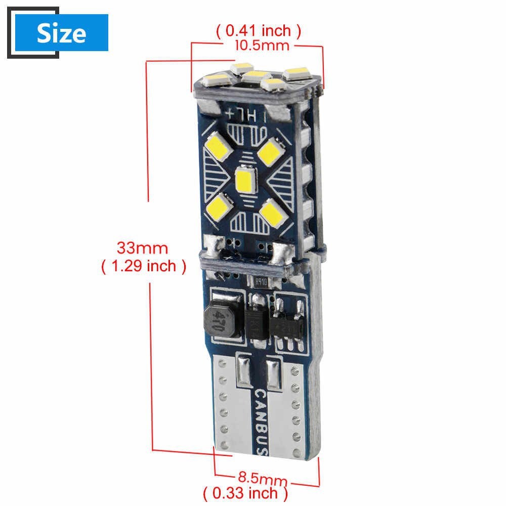 1 bóng LED T10 đèn demi, xi nhan 15SMD 2016 canbus siêu sáng