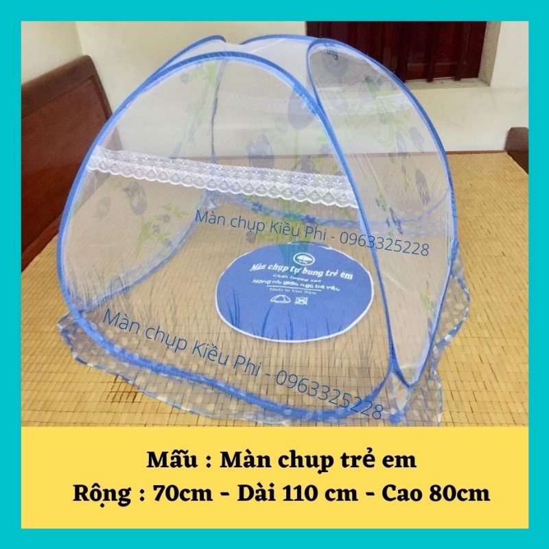 Màn mùng chụp chống muỗi hiệu quả tự bung gấp gọn Kiều Phi