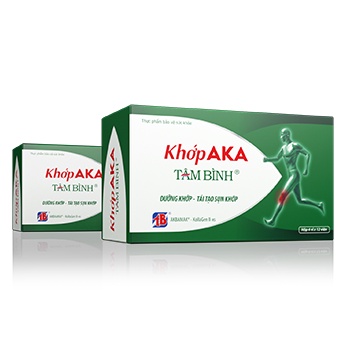 KHỚP AKA TÂM BÌNH – Hỗ trợ khả năng vận động của khớp, dưỡng khớp, tái tạo sụn khớp