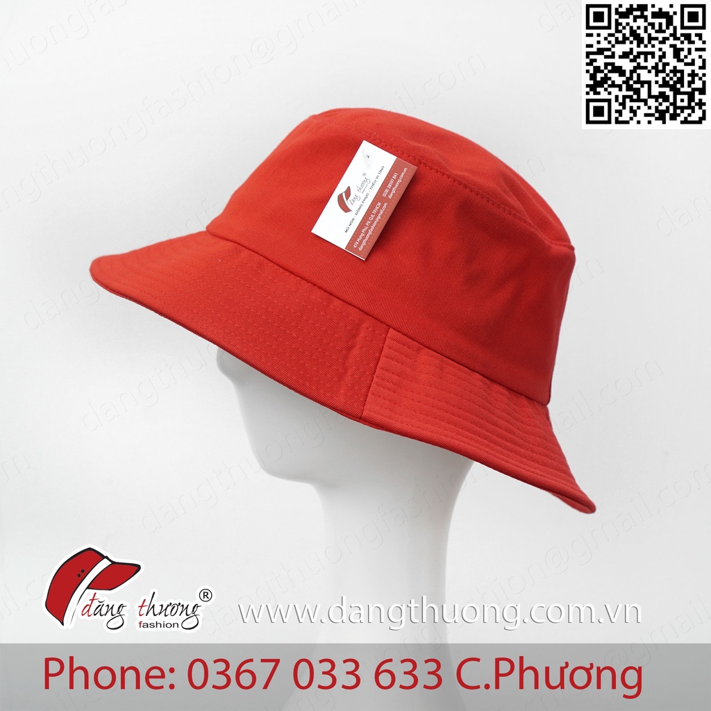 Mũ nón vành bucket nhiều màu cao cấp