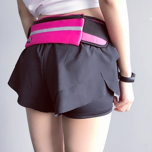 Túi Đeo Bụng Đeo Hông Chạy Bộ Nam Nữ Chống Nước Cao Cấp, Đai Chạy Bộ Để Điện Thoại có lỗ tai nghe tiện dụng