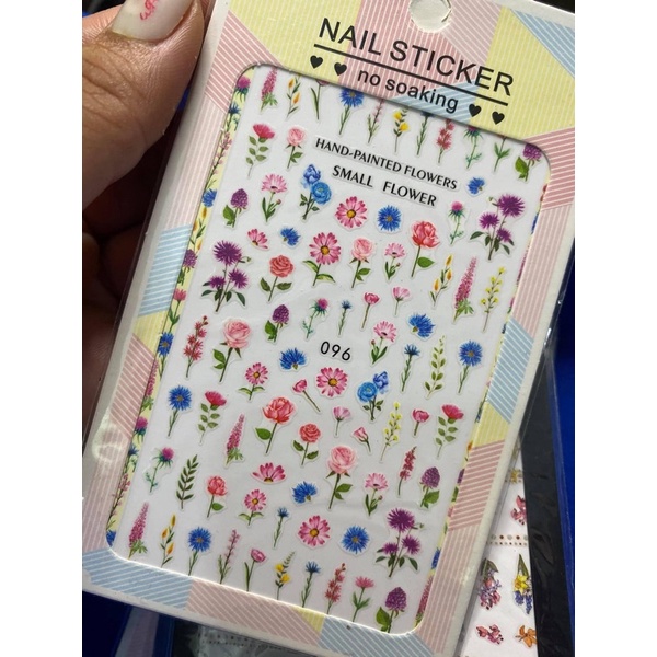 Sticker hoa nhí