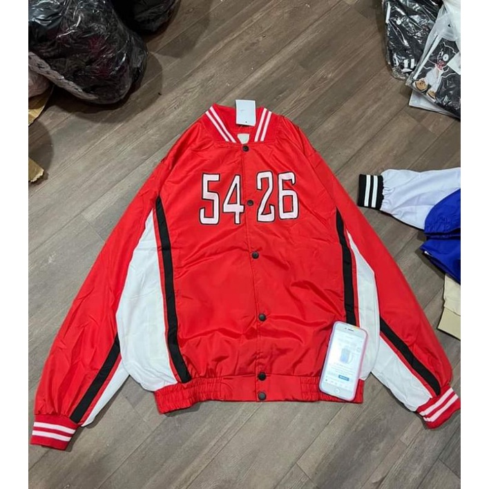 Áo khoác Bomber dù Jacket Ulzzang số 5426 nam nữ form rộng