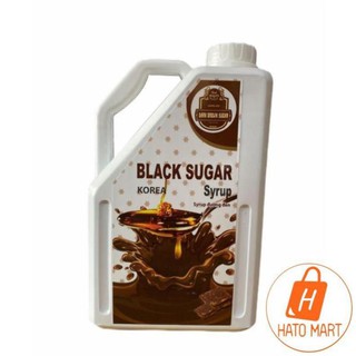 Siro đường đen Hàn Quốc can 2.5kg _Hato Mart