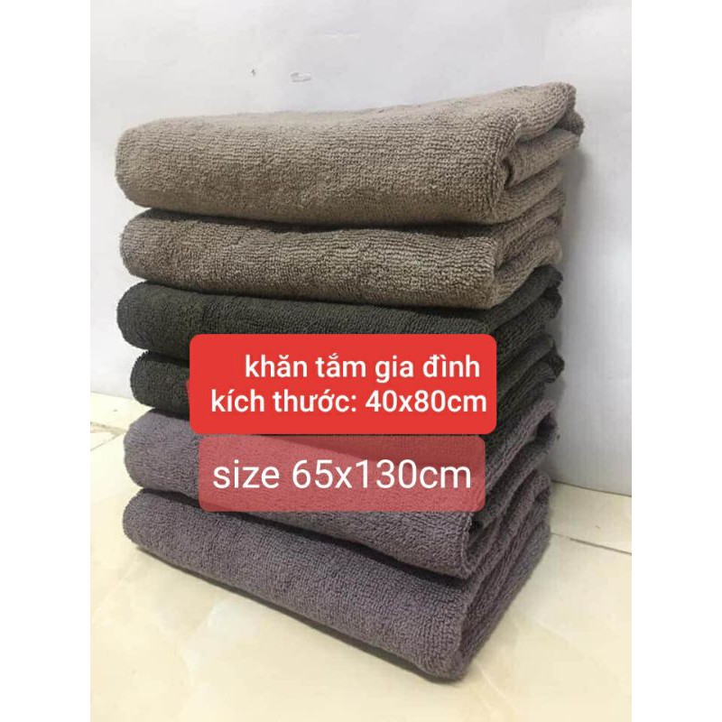 Thanh lý! Khăn tắm cotton lỗi nhẹ size 40x80cm và size 60x120cm