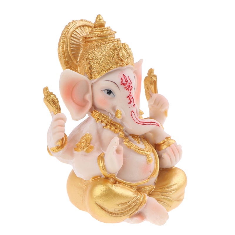 Tượng Thần Chú Voi May Mắn 0609 Để Bàn Trang Trí