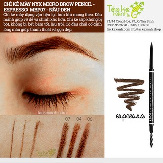 CHÌ KẺ MÀY NYX MICRO BROW PENCIL MBP