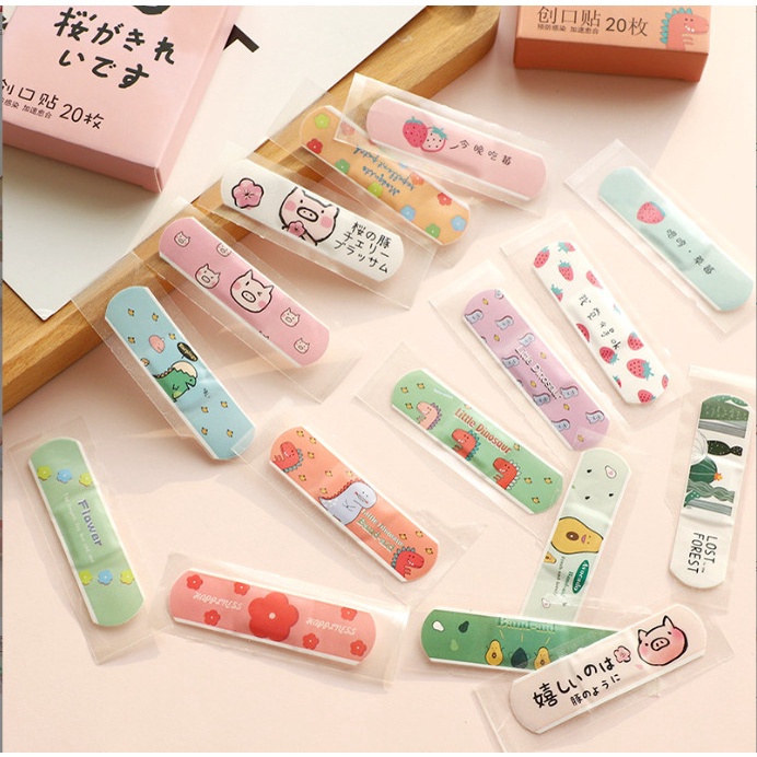 Băng dán vết thương Urgo cute, băng gâu in hình dễ thương SP0071