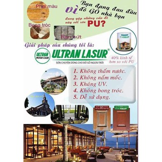 sơn gỗ ngoài trời ULTRAN LASUR EL-501