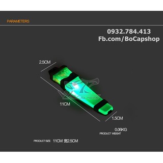 Đèn led vlite chớp cảnh báo dán nón dán áo