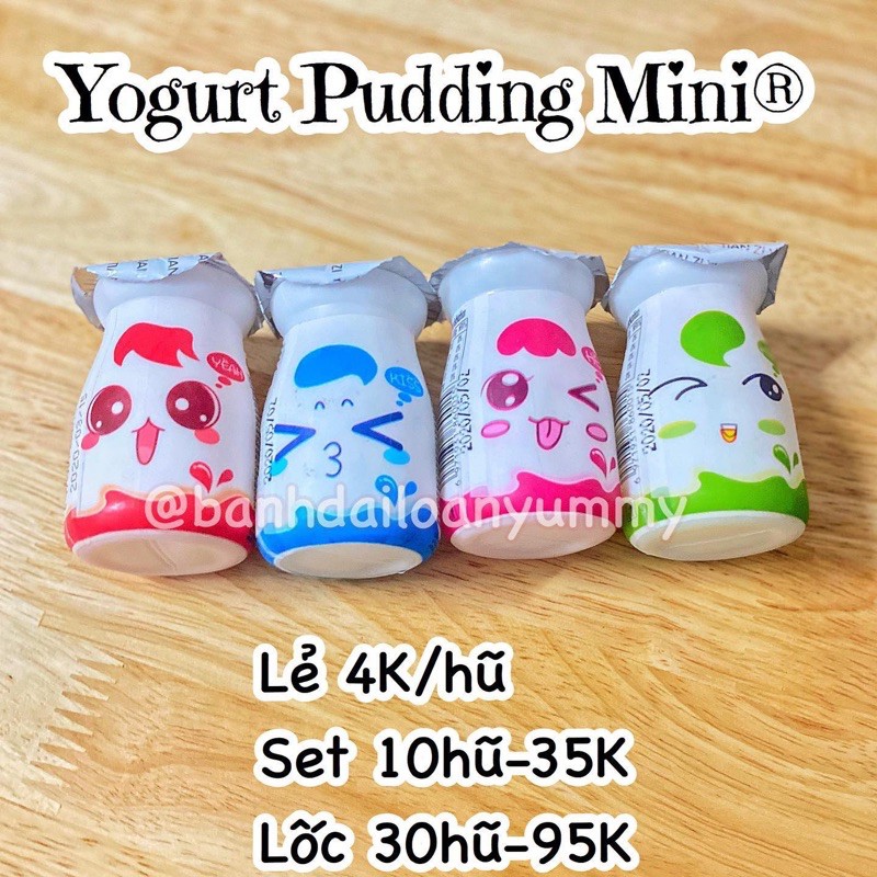 Sữa Chua Pudding mini