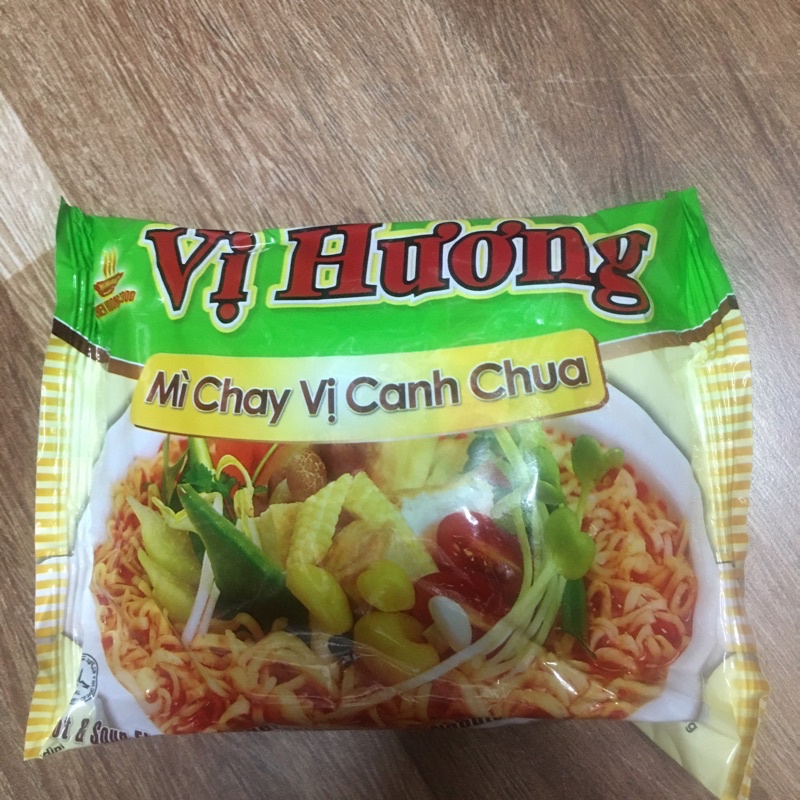 5 gói mì chay Vị Hương vị canh chua