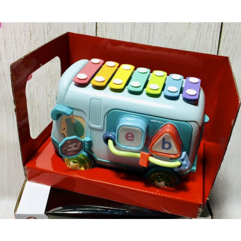 Đàn gõ Xylophone Xe bus/Máy bay thả hình phát đèn nhạc