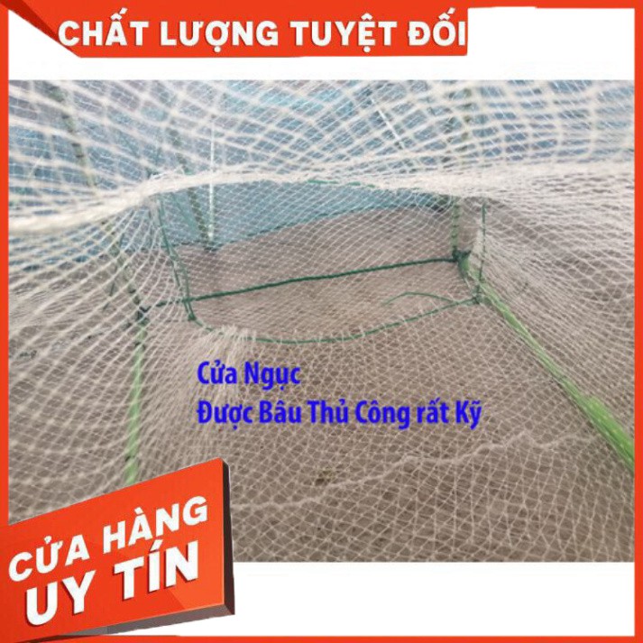 [ HOT GIẢM GIÁ ] Lưới Lồng bát quái 29 cửa ngục mắt nhỏ 1 ly Chuyên đánh tôm, cá lươn trạch dài 9m Liên hệ : 0931.753.91