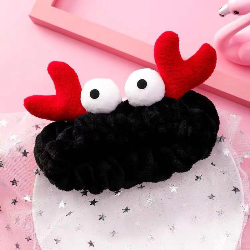 Băng đô cài tóc hình đôi mắt nhỏ đơn giản phong cách Hàn Quốc