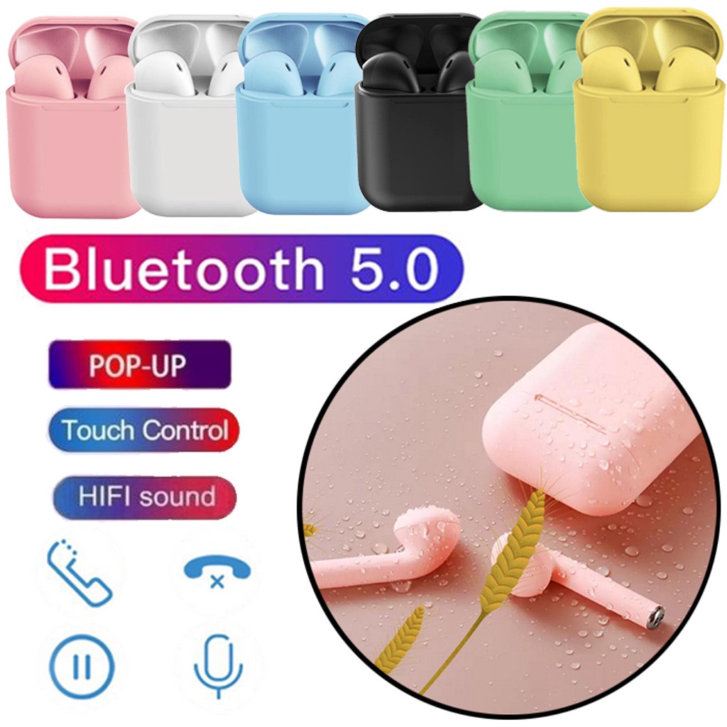 Earbuds Wireless Bluetooth 5.0 Earphone Smart Touch Control Charging