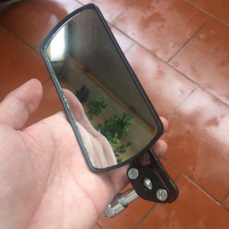 Gương Xe Máy Thời Trang, Gương Chiếu Hậu 4 Cạnh  Gương Vuông - Kiếng Chiếu Hậu Cho Tất Cả Các Dòng Xe Máy